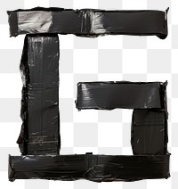 PNG Tape letters G black art accessories.