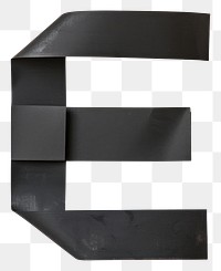 PNG Tape letters E black architecture simplicity.