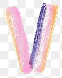 PNG Cute letter V backgrounds abstract purple.