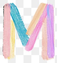 PNG Cute letter M white background accessories creativity.