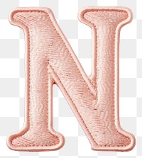 PNG Patch letter M white background textile pattern.