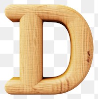 PNG Letter D font wood 