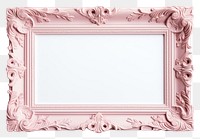 PNG Pastel frame vintage white background decoration rectangle.