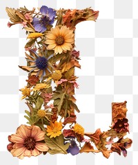 PNG Alphabet L font flower art plant.