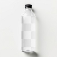 Drinking water bottle png mockup, transparent design