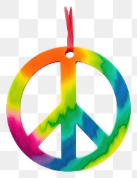 PNG Peace Sign gift tag white background celebration accessories.