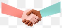 PNG Business handshake togetherness medication agreement.