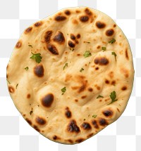 PNG Naan bread pizza food.