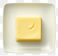 PNG Butter on a white plate yellow food yellow 