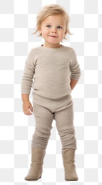 PNG Knit cashmere kid leggings sweater sleeve white background.