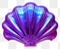 PNG Sea shell purple violet invertebrate.