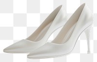 PNG Pumps shoe mockup footwear white simplicity.