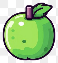 PNG Gooseberry pixel fruit apple green.