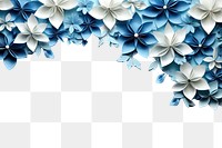 PNG Blue flower backgrounds pattern nature.