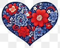 PNG Heart pattern white background creativity.