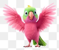 PNG Parrot animal green bird