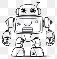 PNG Robot robot sketch technology.