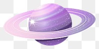 PNG Saturn icon planet space white background.