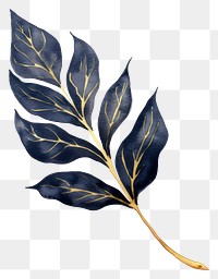 Indigo leaf plant accessory branch