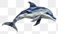 PNG Dolphin animal mammal art.