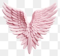 PNG Plasticine of angel wings bird creativity archangel.