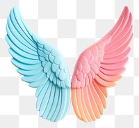 PNG Plasticine of angel wings art accessories creativity.