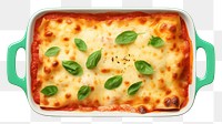 PNG  Lasagna pizza food vegetable.