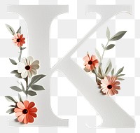 PNG Flower plant text art.