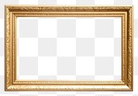 PNG Minimal modern gold backgrounds frame white background.