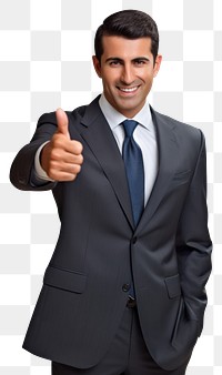 PNG Business man and pointing portrait finger blazer.