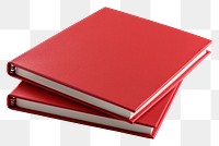 PNG Red closed lined notebooks publication diary red.