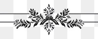 PNG Divider graphic of ribbon graphics pattern white.