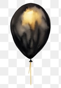 PNG Black color balloon air white background transportation celebration.