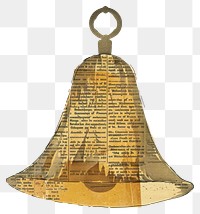 PNG Ephemera paper christmas bell art architecture history