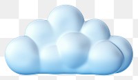 PNG A cloud white white background outdoors.