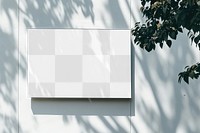 Building outdoor billboard sign png  mockup, transparent design