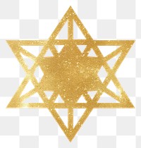 PNG Gold octagram icon backgrounds symbol shape.