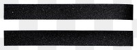 PNG Black glitter paper adhesive strip white background accessories accessory.