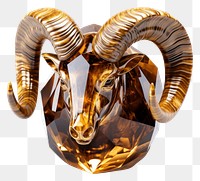 PNG Ram horn animal mammal white background.