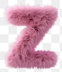 PNG  Fur letter Z pink accessories accessory.