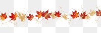 PNG Maple leave divider ornament backgrounds plant leaf.