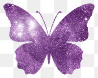 PNG Lavender purple petal butterfly.