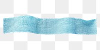 PNG Turquoise rectangle accessory textured.
