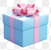 PNG Gift box anniversary celebration.