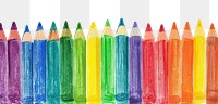 PNG Crayon backgrounds pencil order
