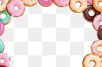 PNG Donut food confectionery backgrounds.