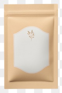 PNG Mockup whiyte tea bag paper teabag colored background.