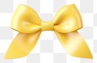 PNG Yellow ribbon celebration accessories decoration.
