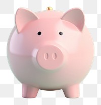 PNG Piggy bank representation investment retirement.