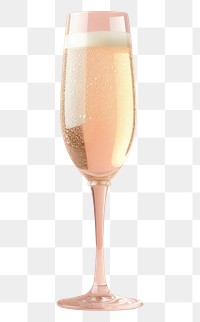 PNG Champagne cocktail glass drink.